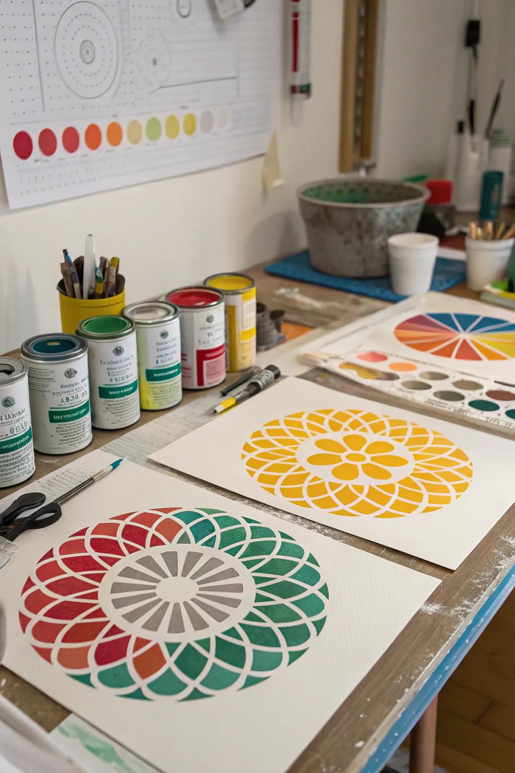 Realize accuracy through stenciled design.