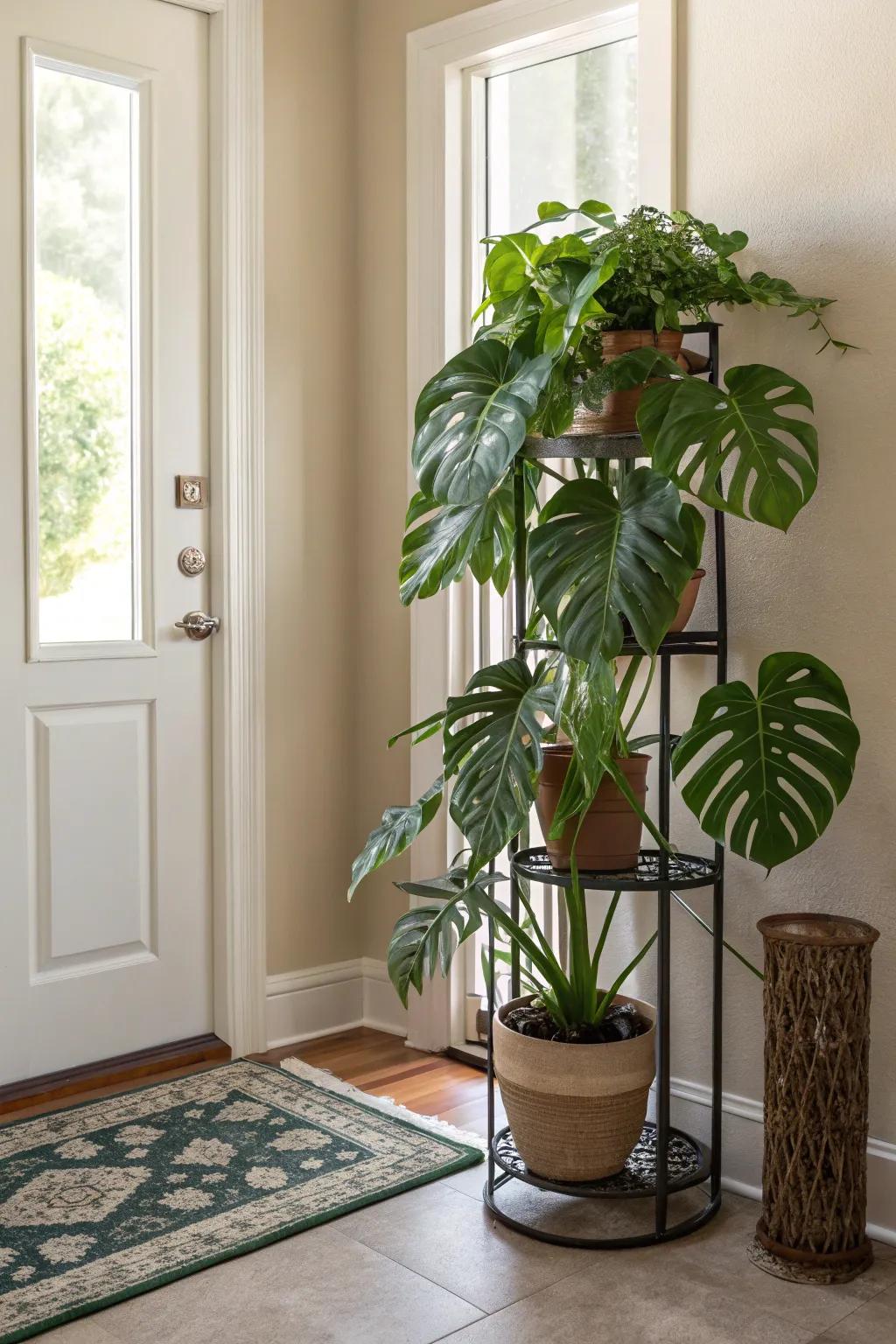 Bring depth with tiered displays