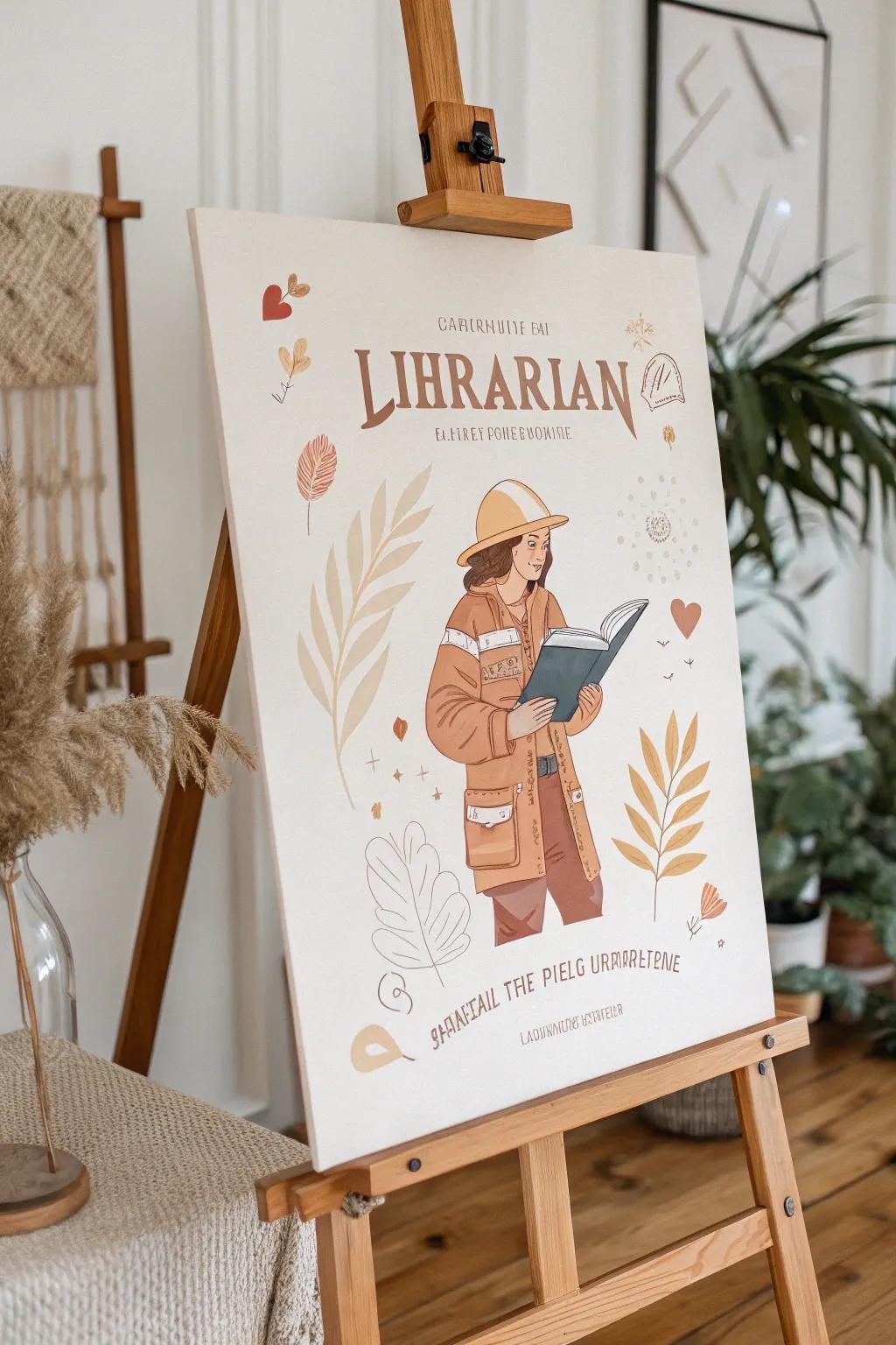 Celebrate community champions through minimalistic art&mdash;where beauty encounters instruction!