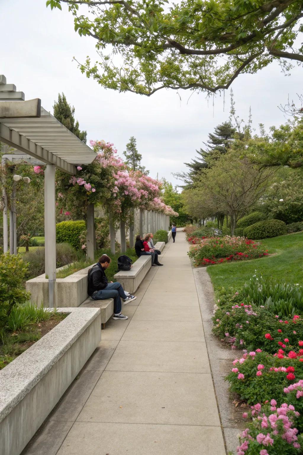 Mix comfort and relaxation with seating.