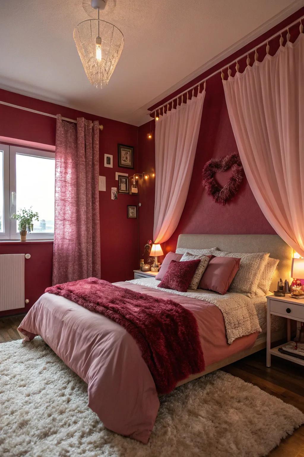 Affectionate hue append warmth and intimacy