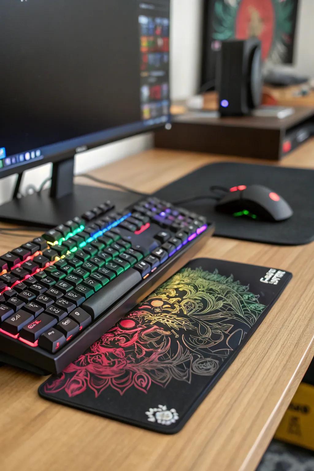 Unique accessories personalize your PC setup.