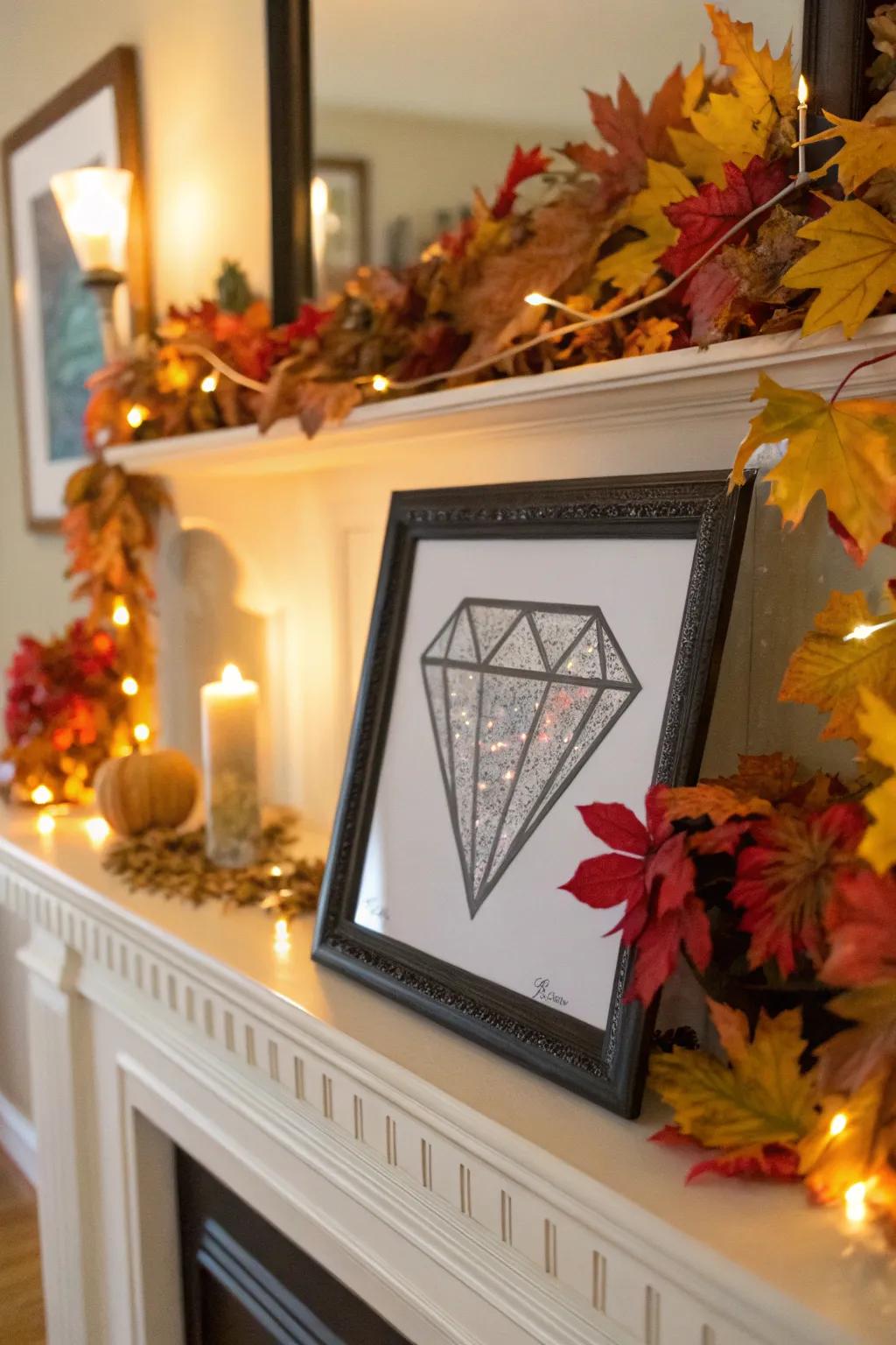 Seasonal charm with integrated decor.