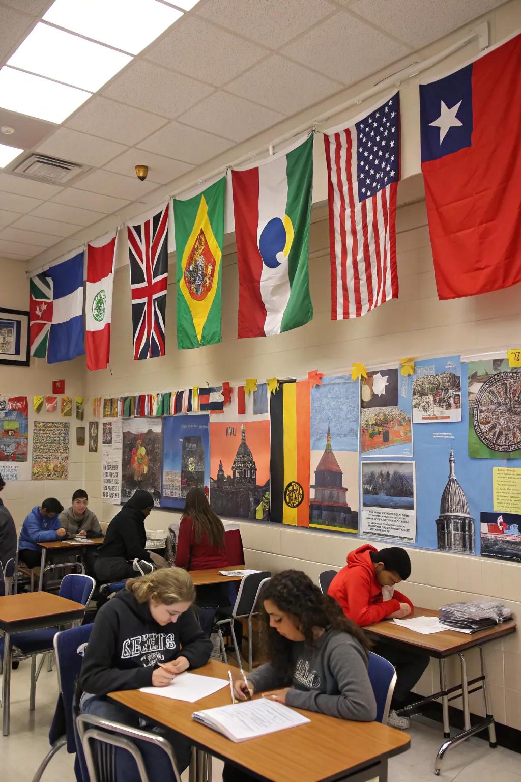 An inclusive classroom honoring student cultures
