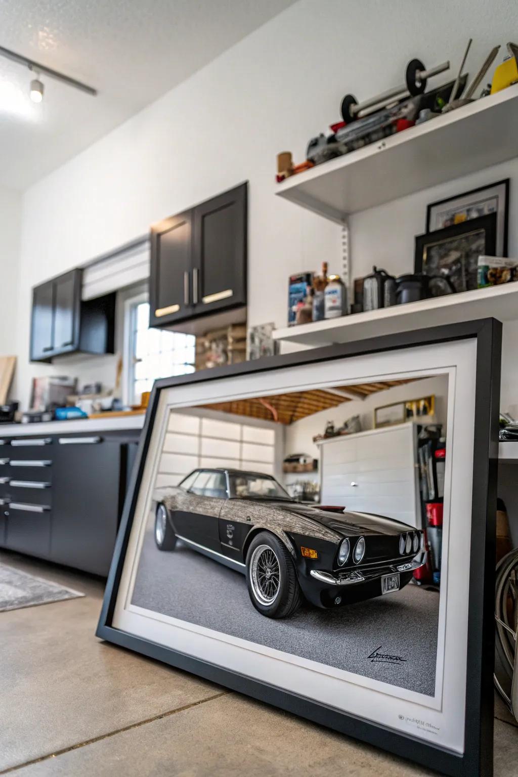 Show love for cars with a custom portrait.