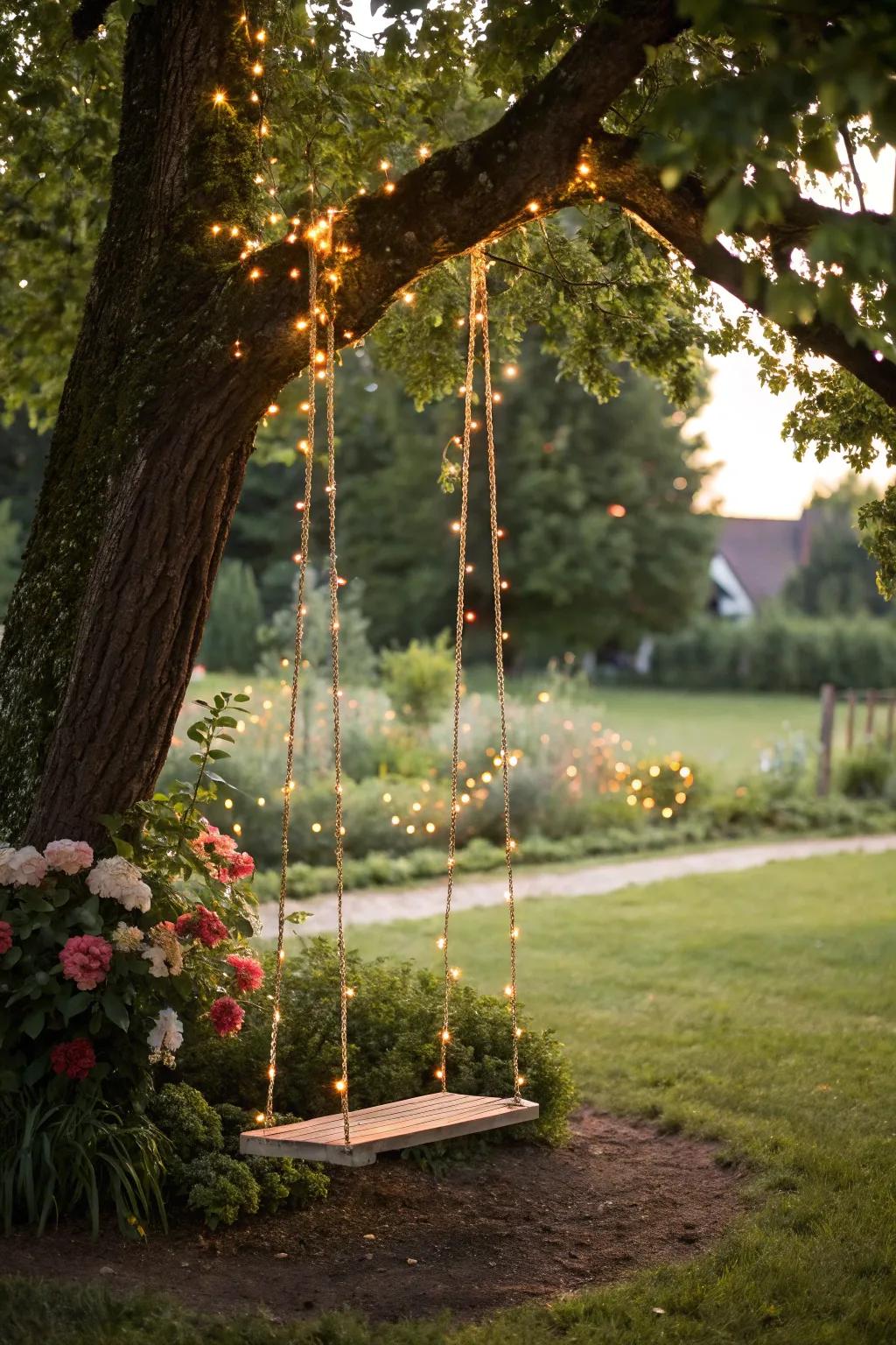 Moving lights introduce playfulness and magic to your garden.