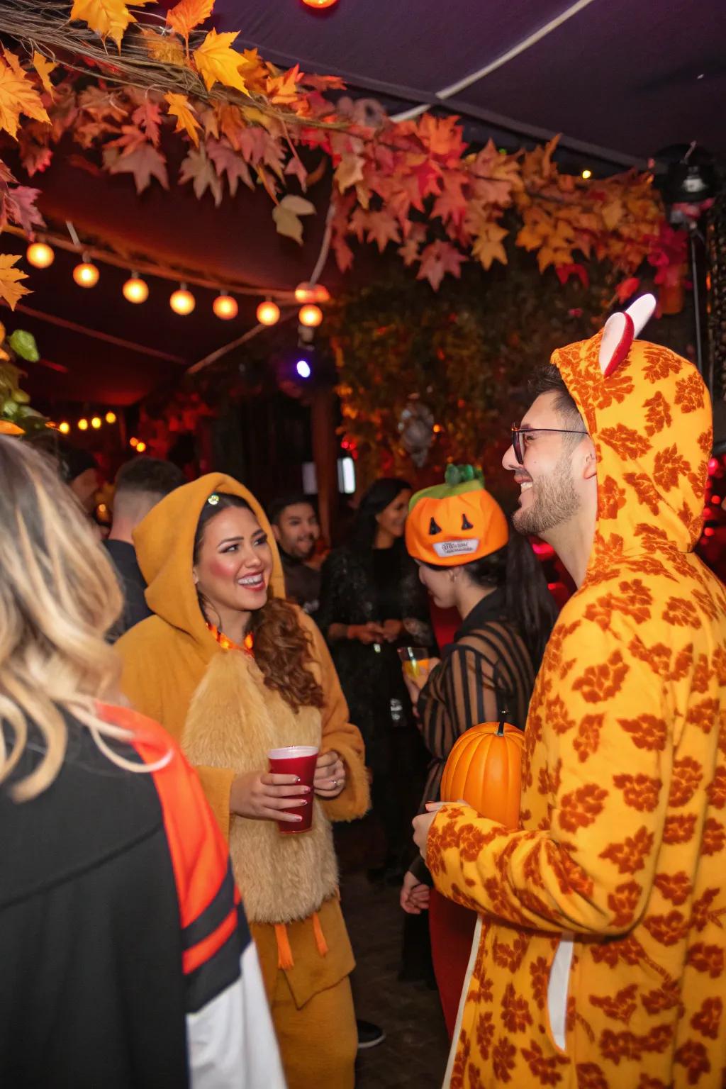 Infuse ingenuity into your birthday through a styled garb ball.