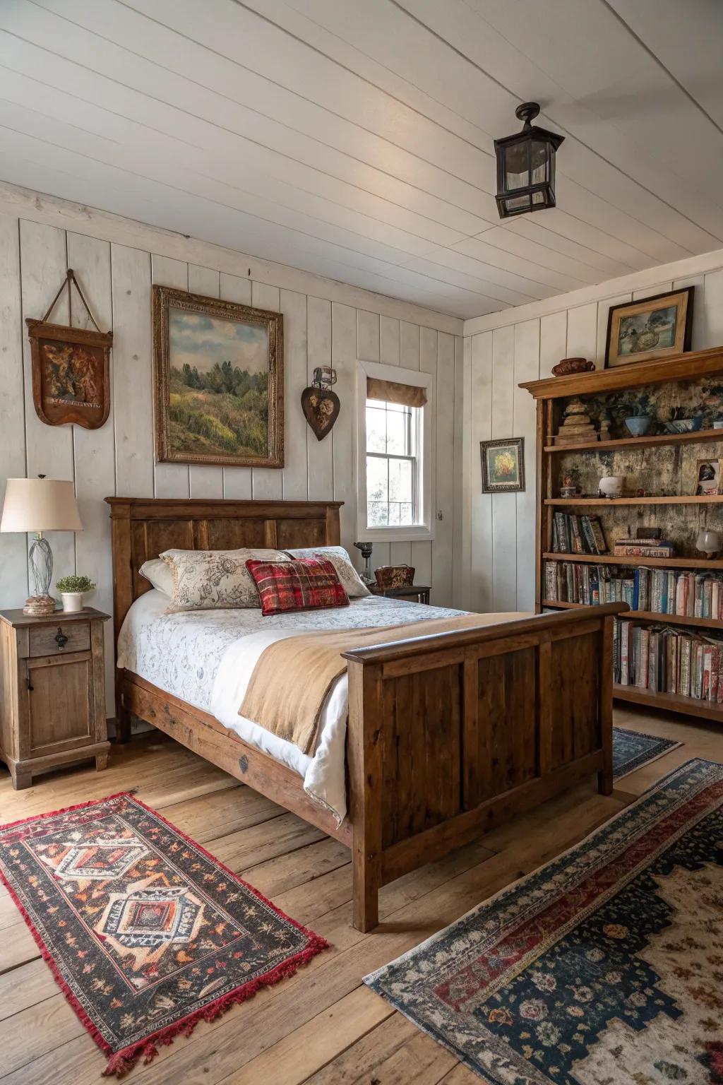 Upcycled items infuse history and individuality.