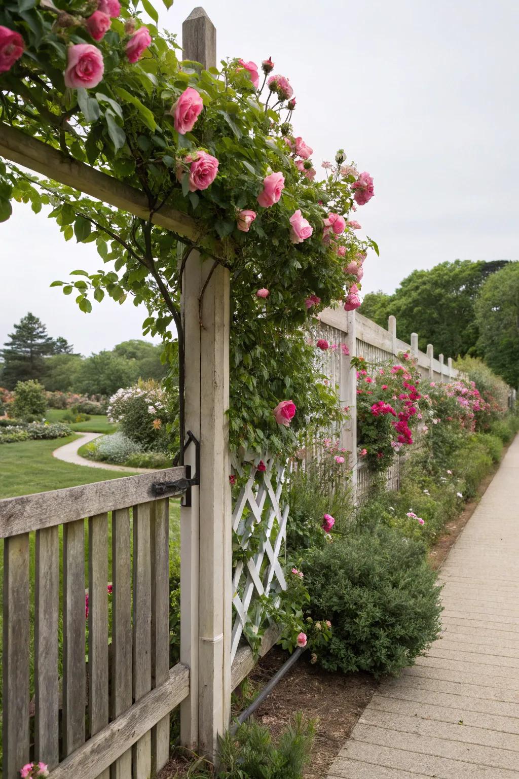 Frameworks furnish reinforcement and contribute dimension to your fence.