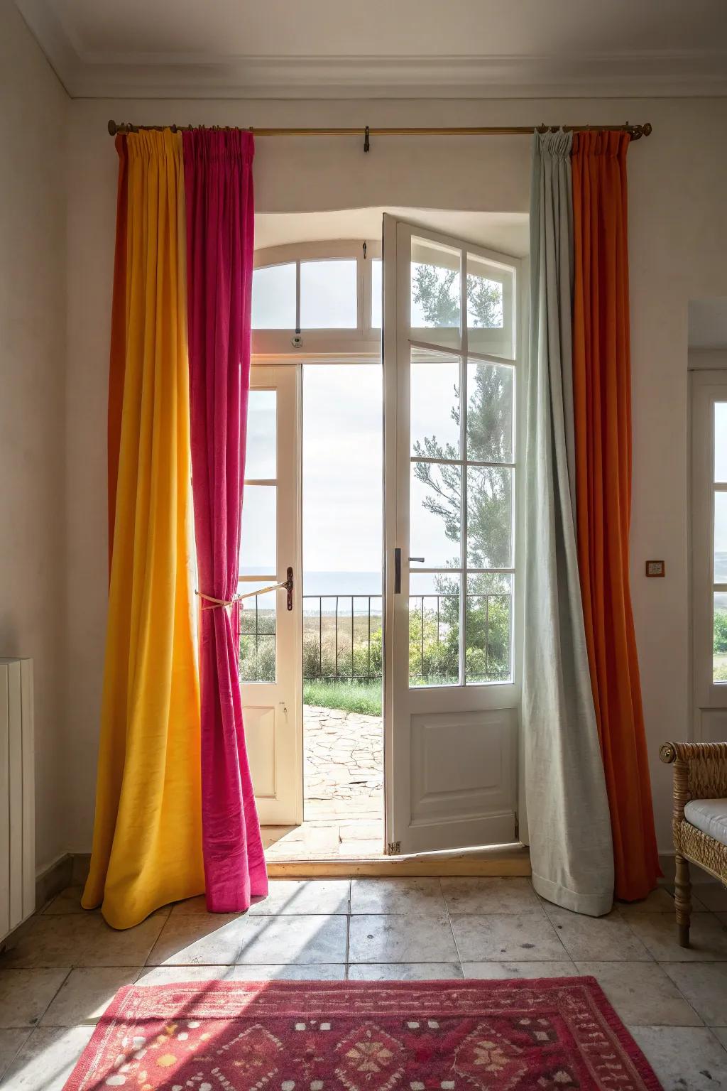 A splash of color can revitalize any setting.
