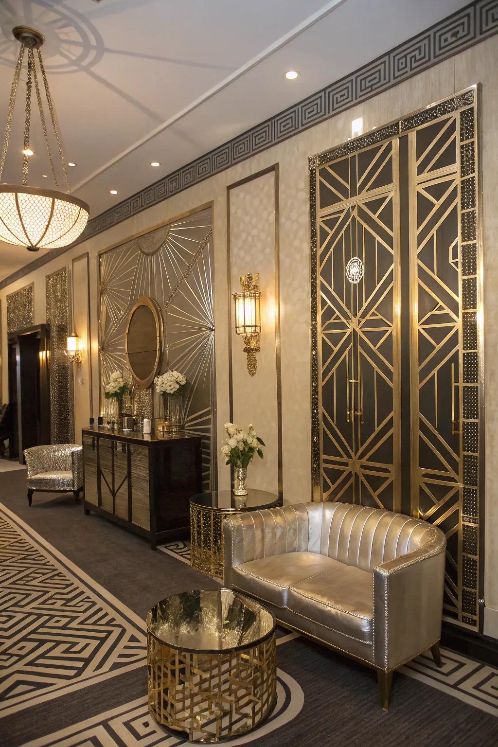Introduce Elegant Era Glamour into your holiday party for an elegant impression.