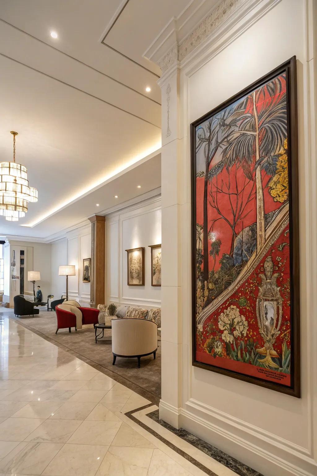 Artwork infuses character and delivers a dynamic expression.