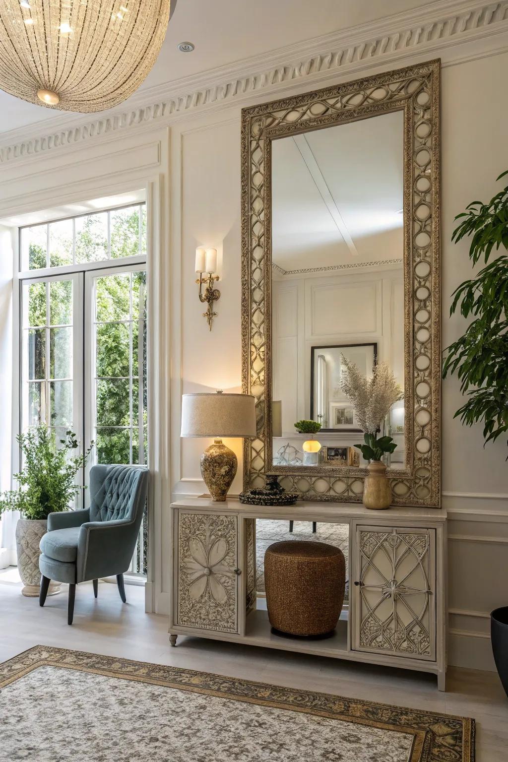 Reflectors elevate space and light