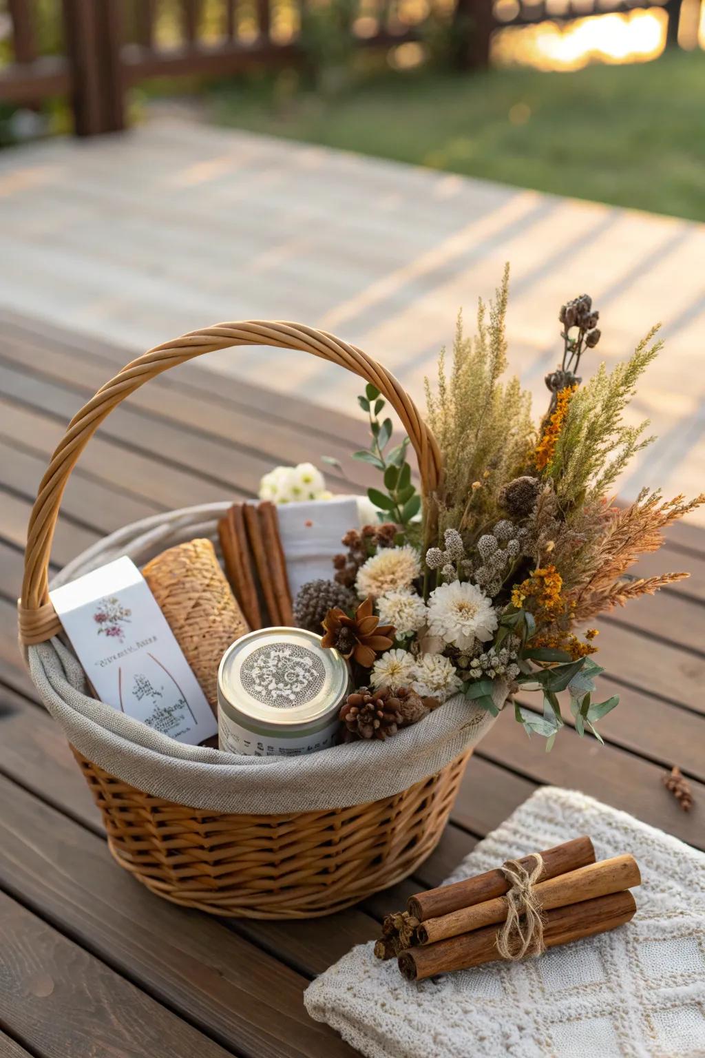 Natural touches bring a hint of the outdoors inside.