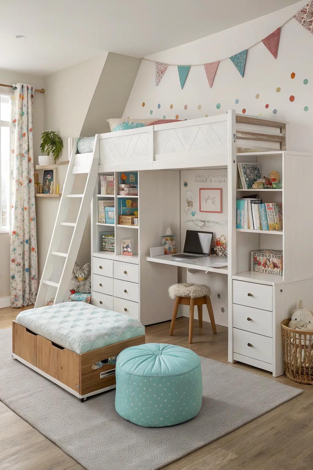 Versatile furniture that adapts to your child's needs.