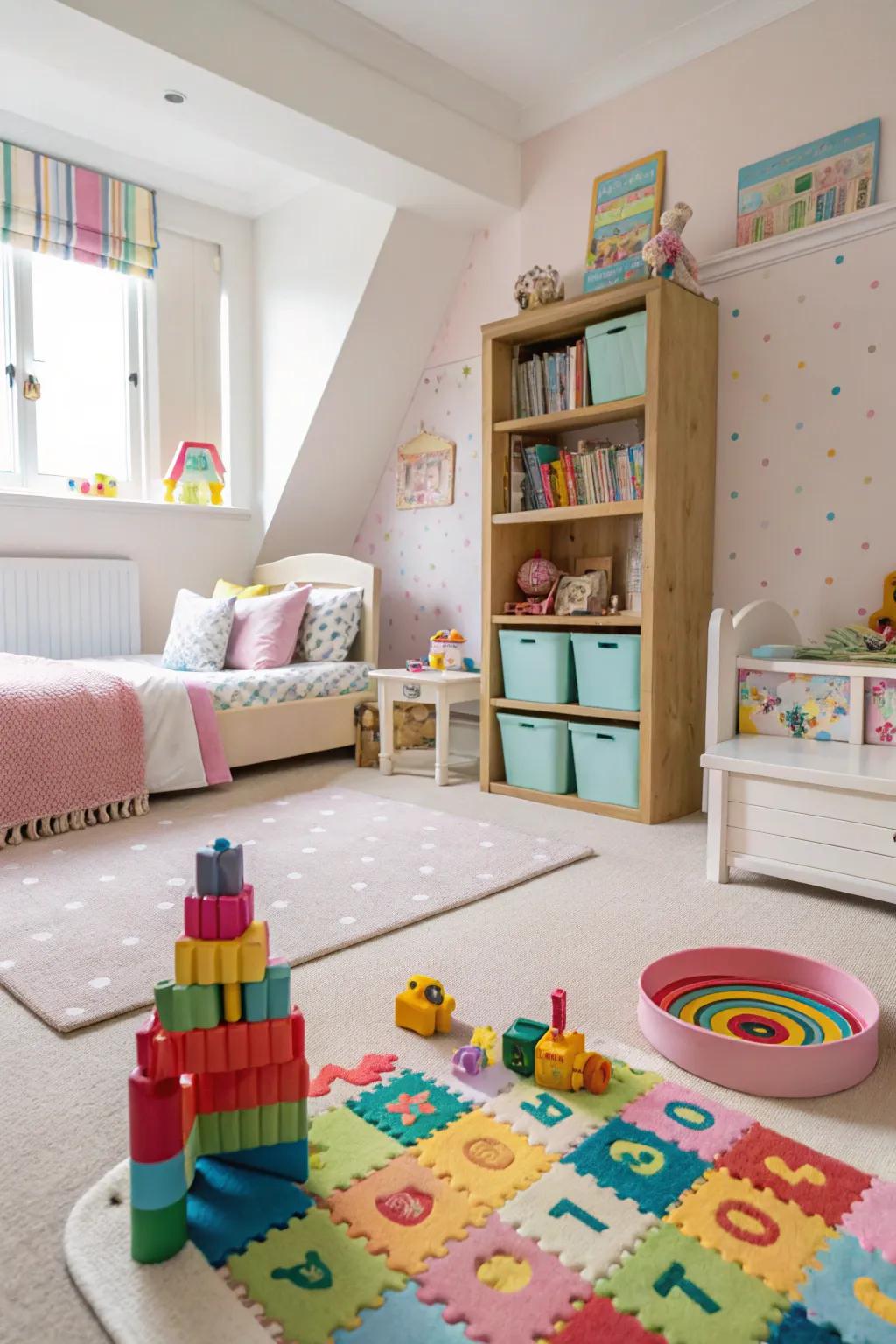 A safe play area that encourages safe play.