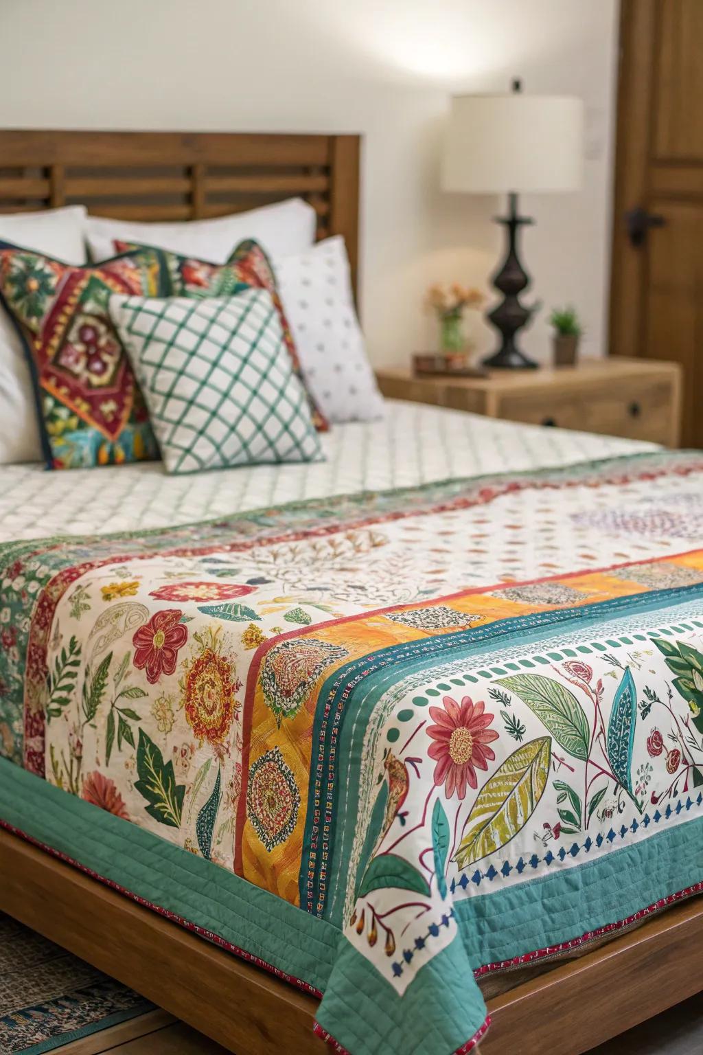 Eclectic designs showcase a personal aesthetic.