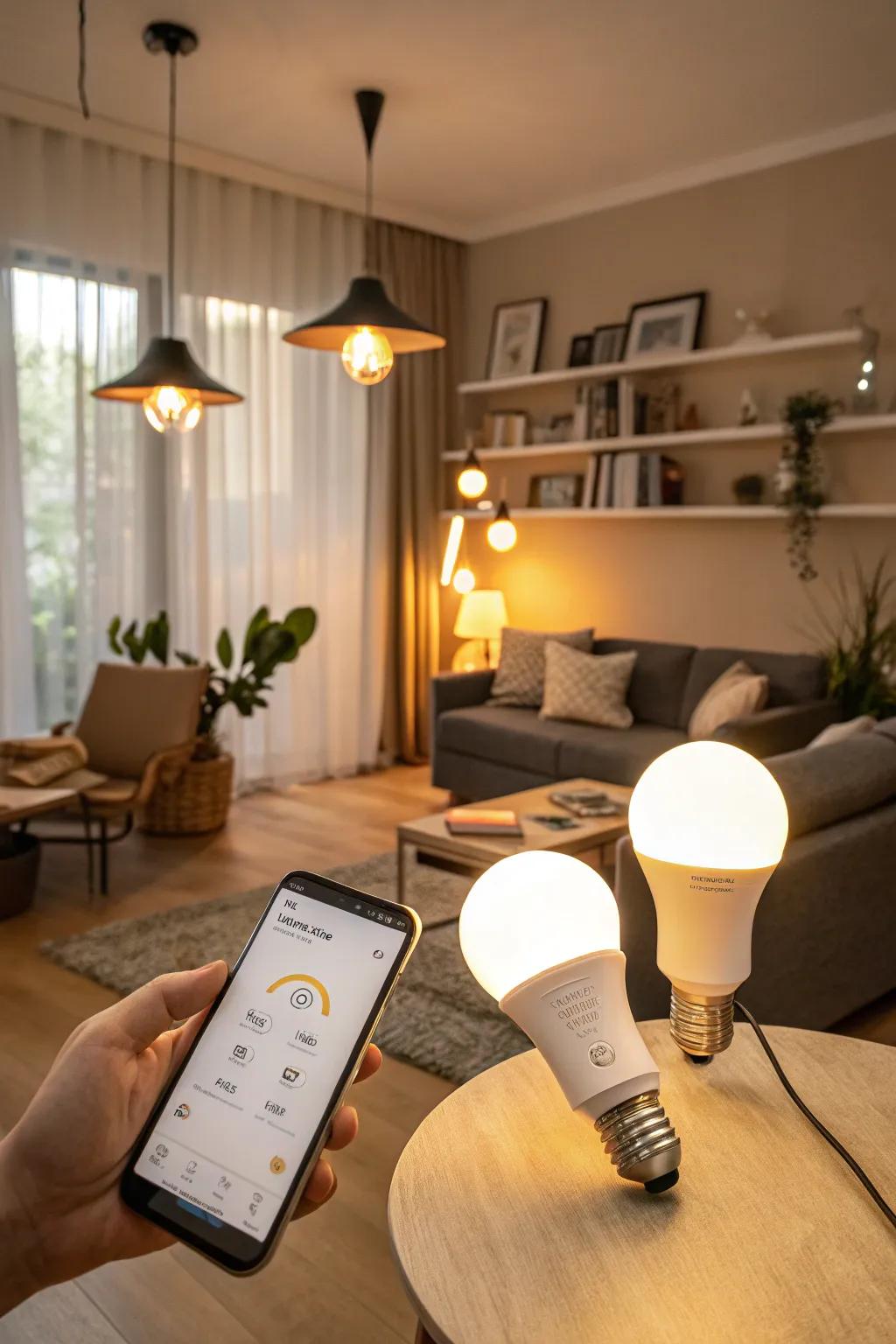 User-friendly intelligent LED bulbs suited to modern living.