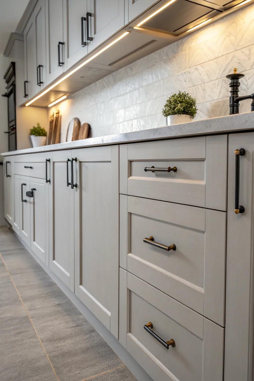 Urban elements contribute a modern, cutting-edge impression.