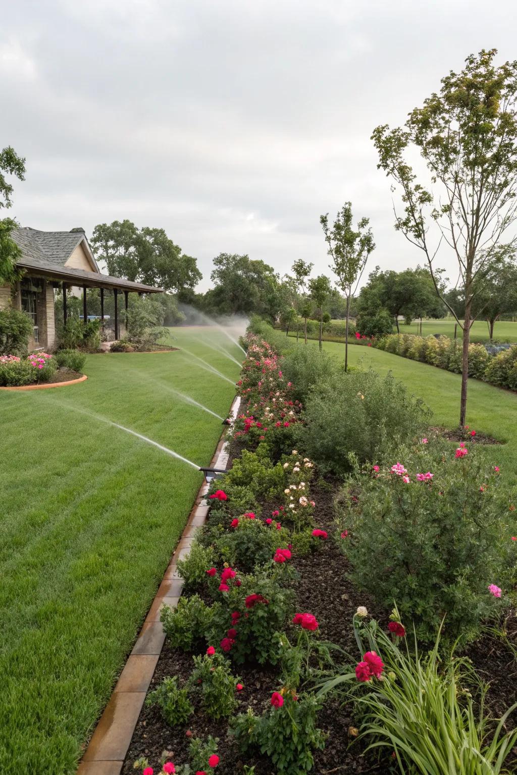 Smart watering systems control water while saving resources.