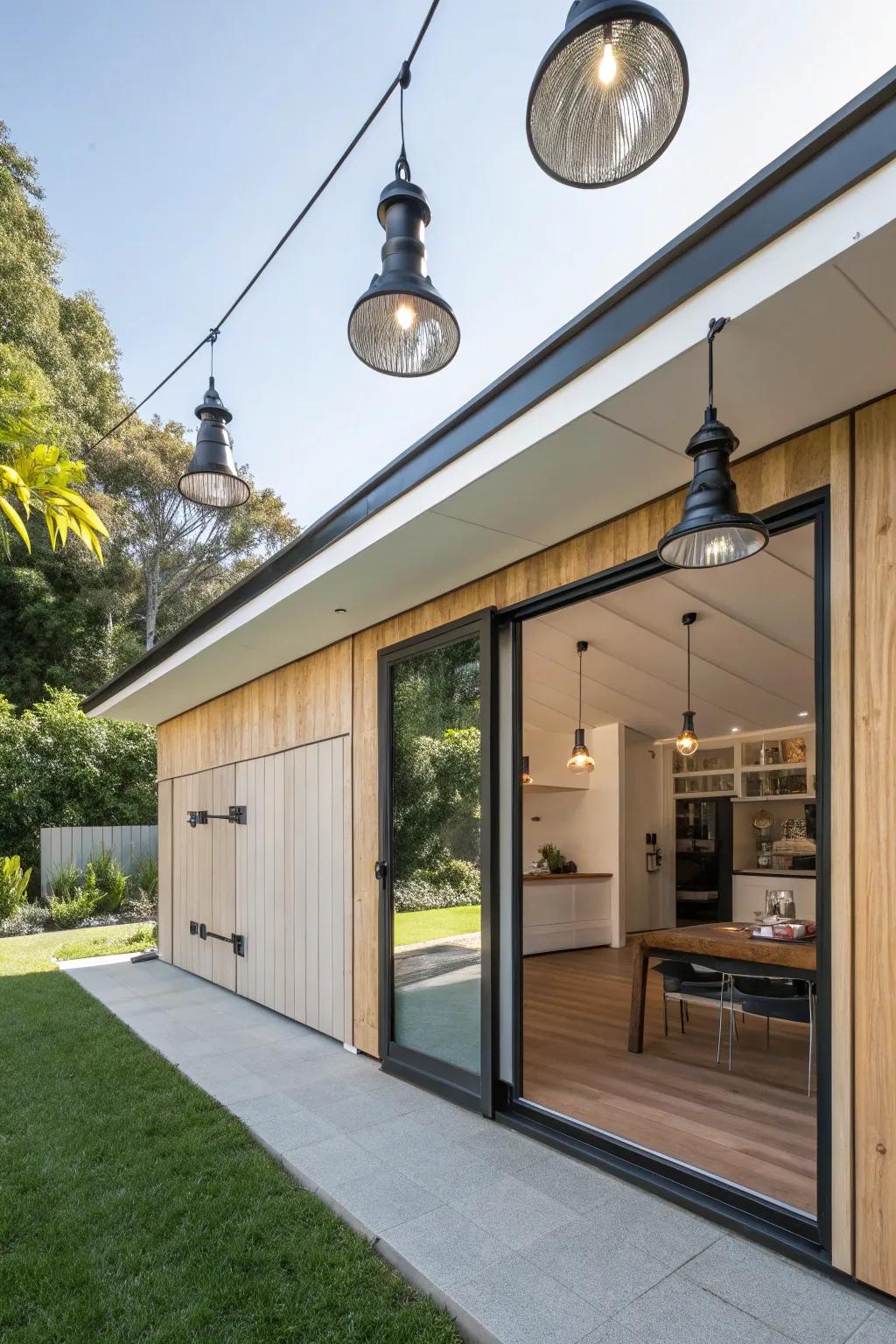 A fusion of vintage and modern elements cultivates unique charm.