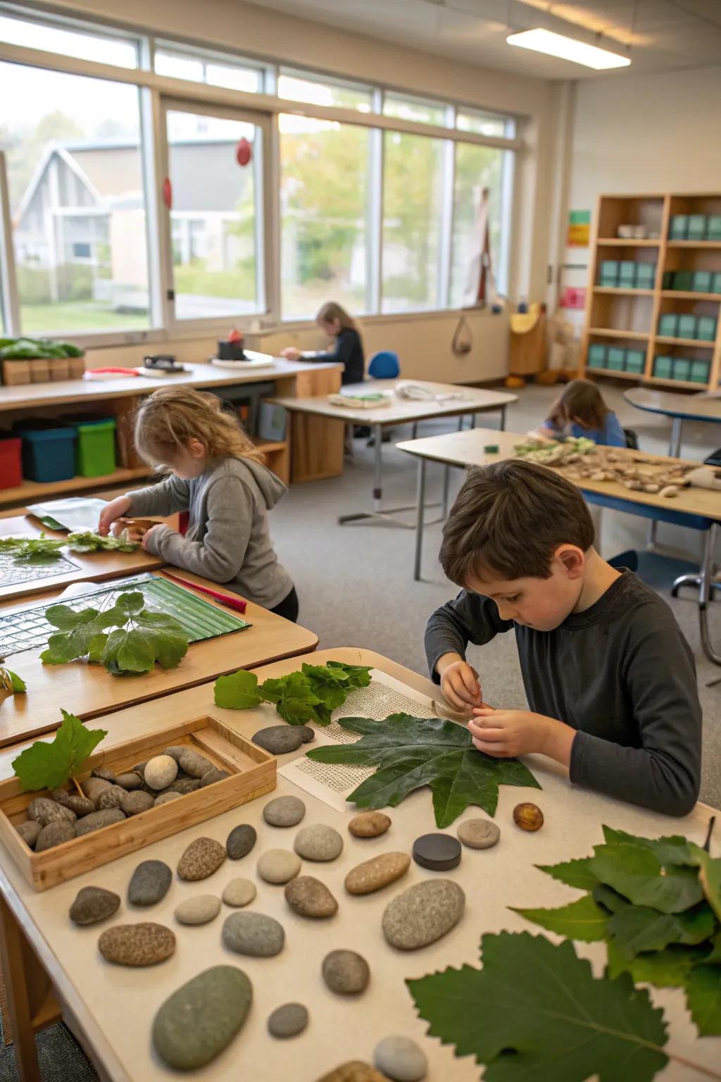 Practical educational opportunities are fostered by nature-based tools.