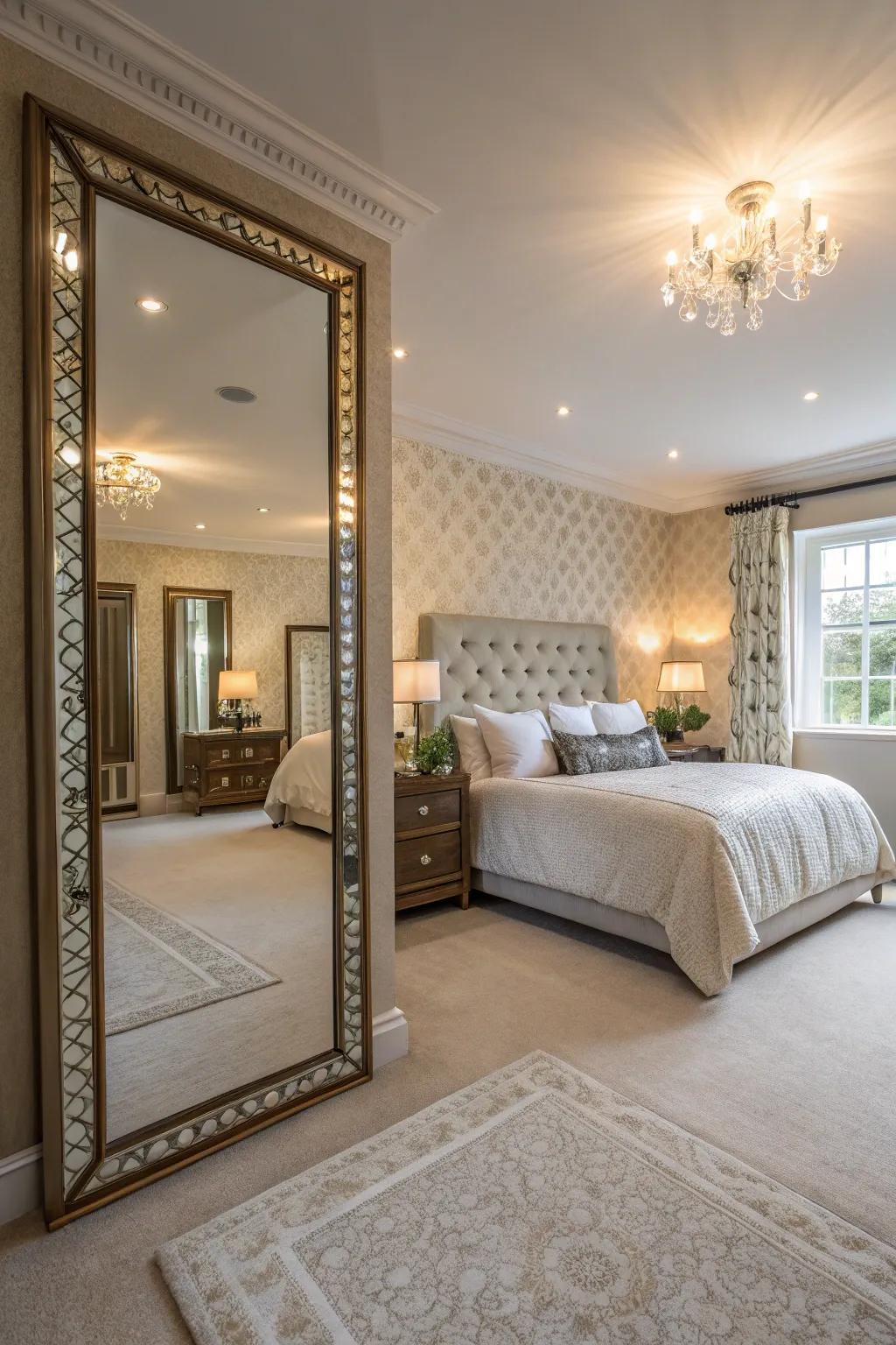 Make your space feel larger with strategically placed reflectors.