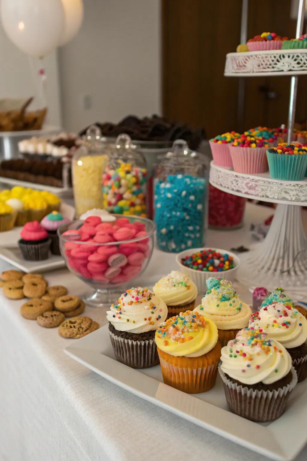 A fun and interactive sweet treat crafting station.
