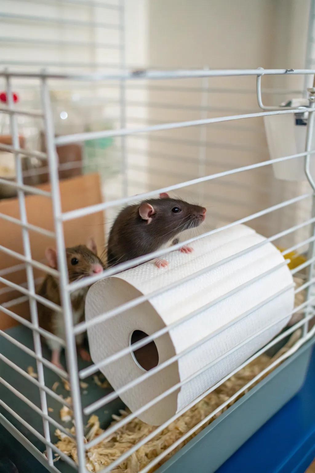 A simple paper roll becomes hours of entertainment