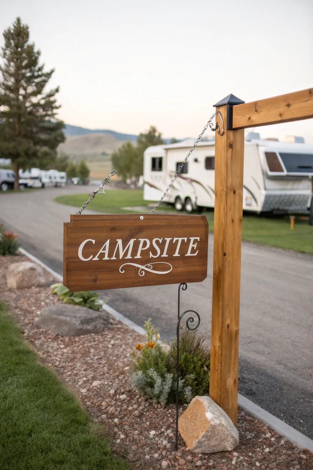 Personalized boards add a welcoming feel to your setup.