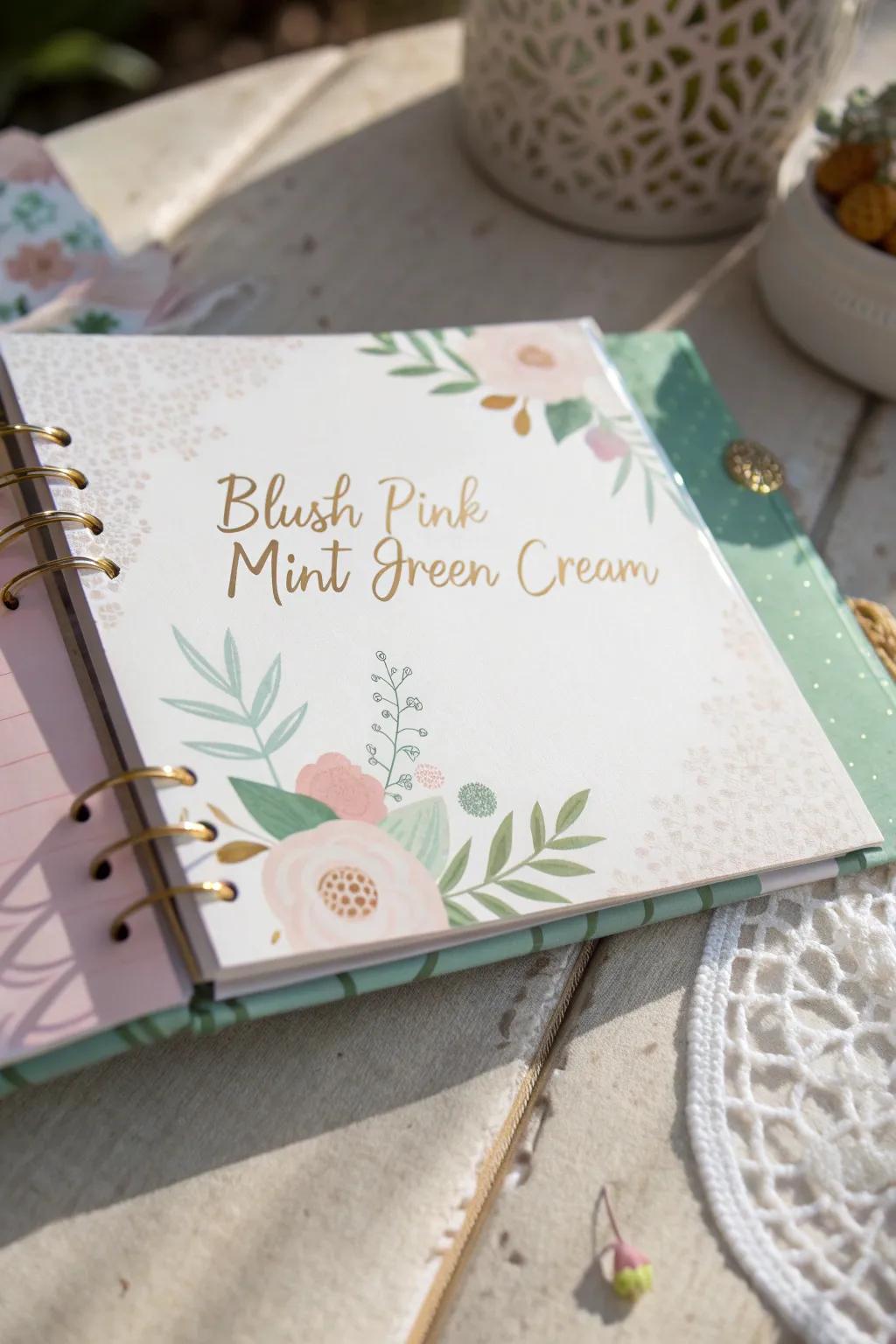 Craft a story with colors that speak to your soul. #ScrapbookingElegance