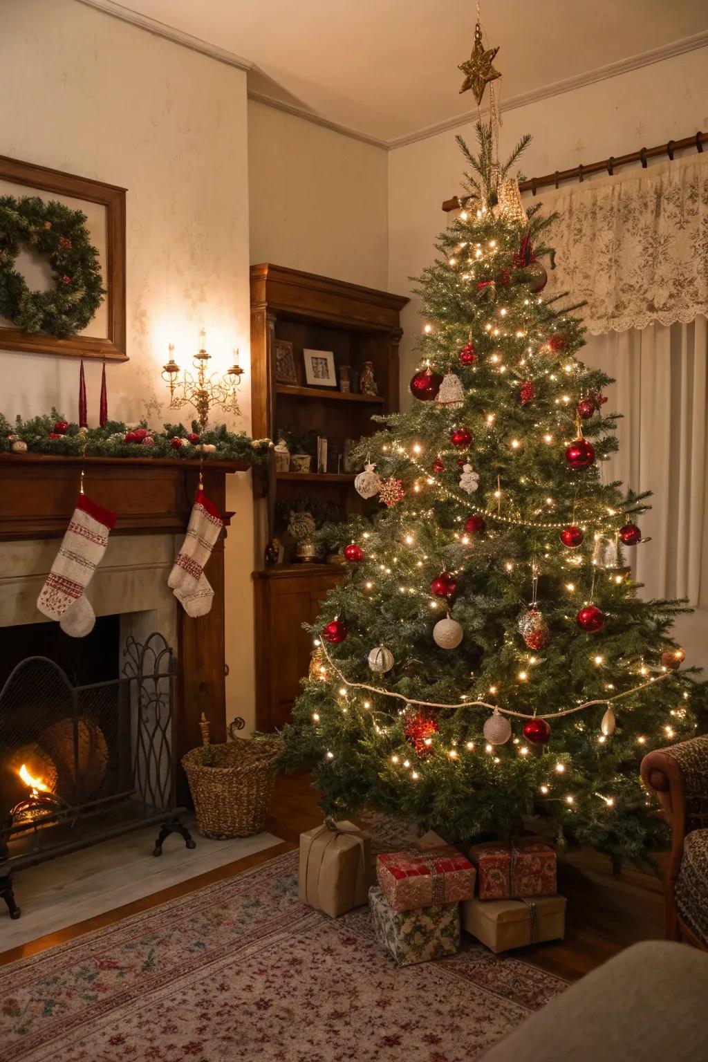 Classic ornaments add nostalgic charm and elegance to your Christmas tree.