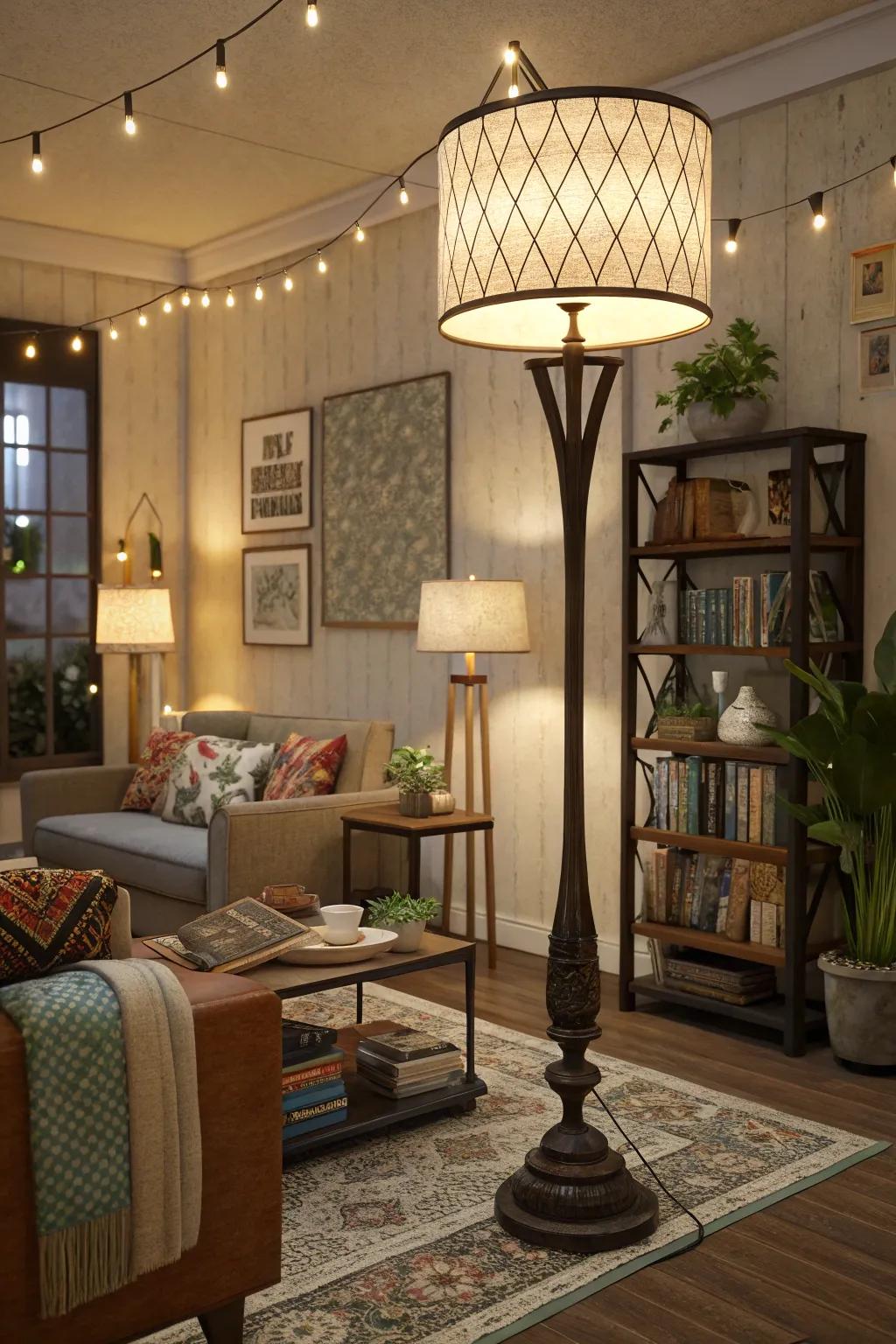 Craft versatile ambiance using layered lighting within your Sims 4 lounge.