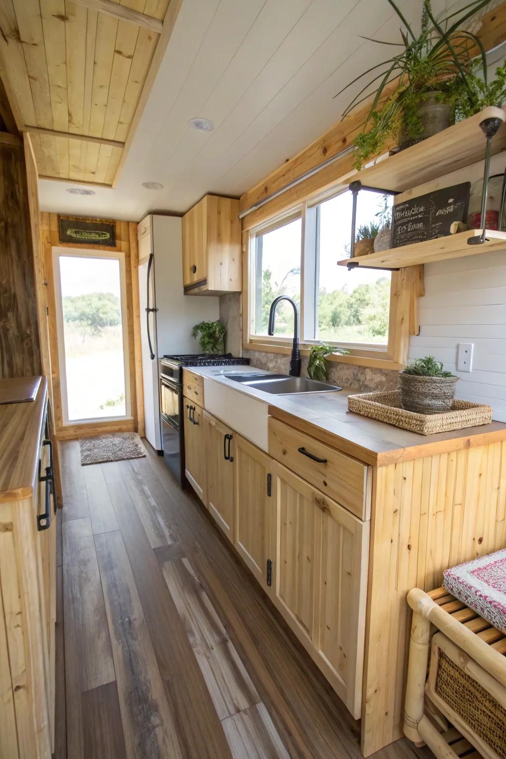 Eco-friendly options incorporate unique character.