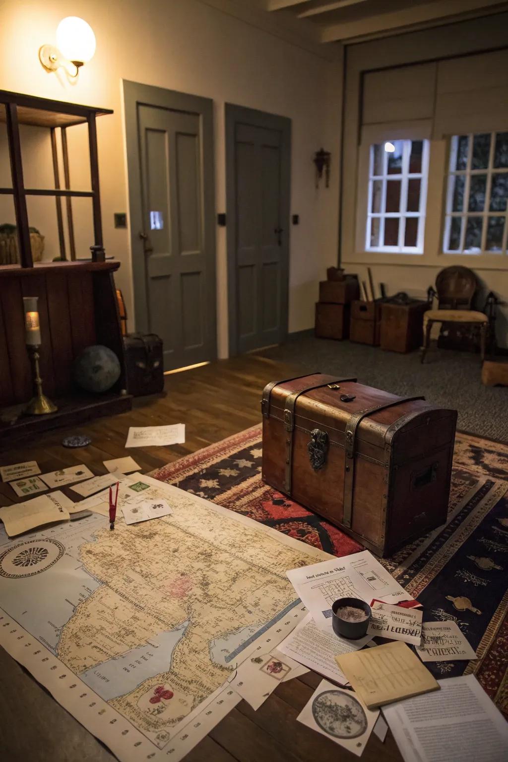 Test your wits with a thrilling mystery escape challenge.
