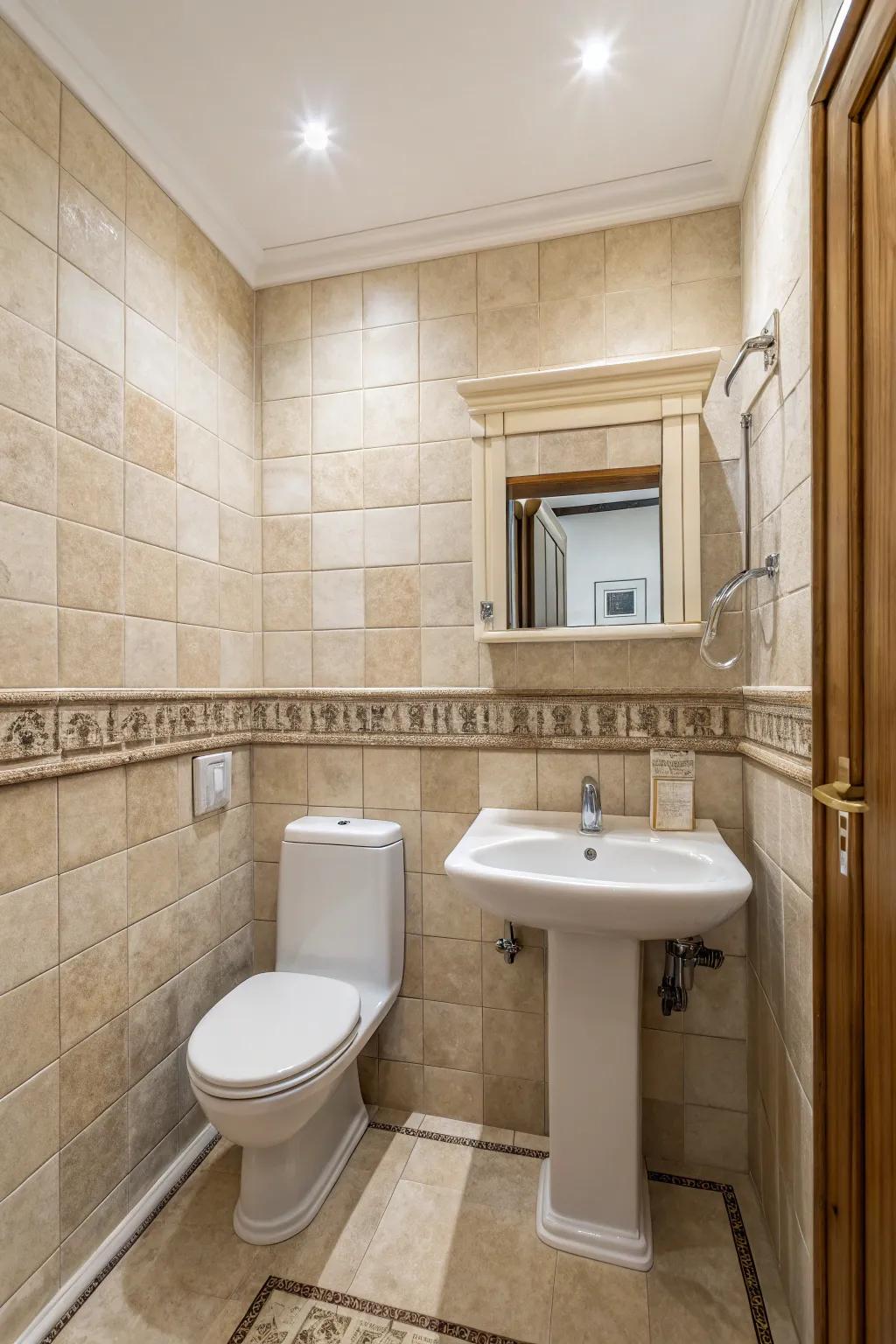 Neutral nuances offer versatility and tranquility.