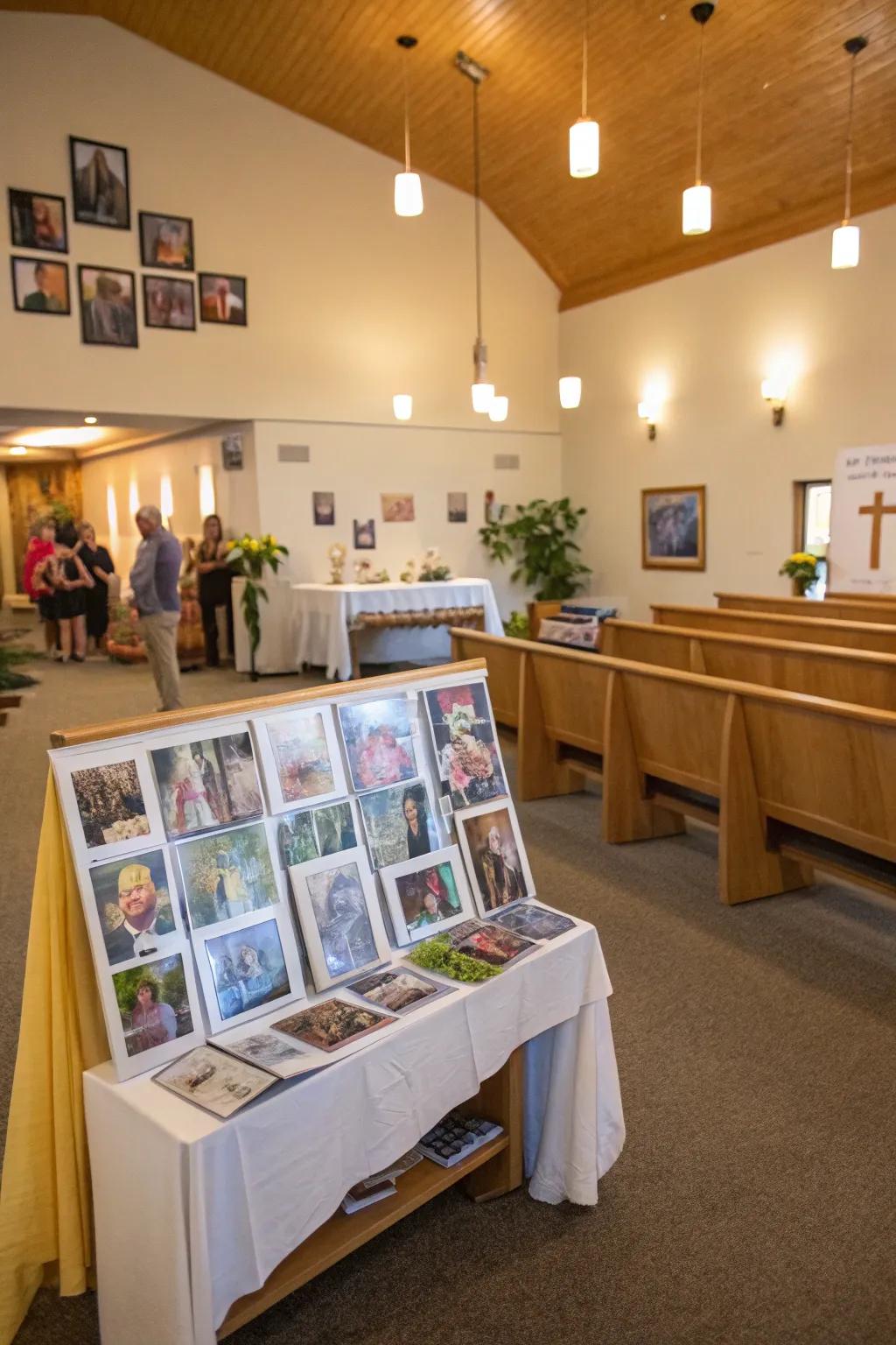 Individualized aspects that mirror the church group's essence.