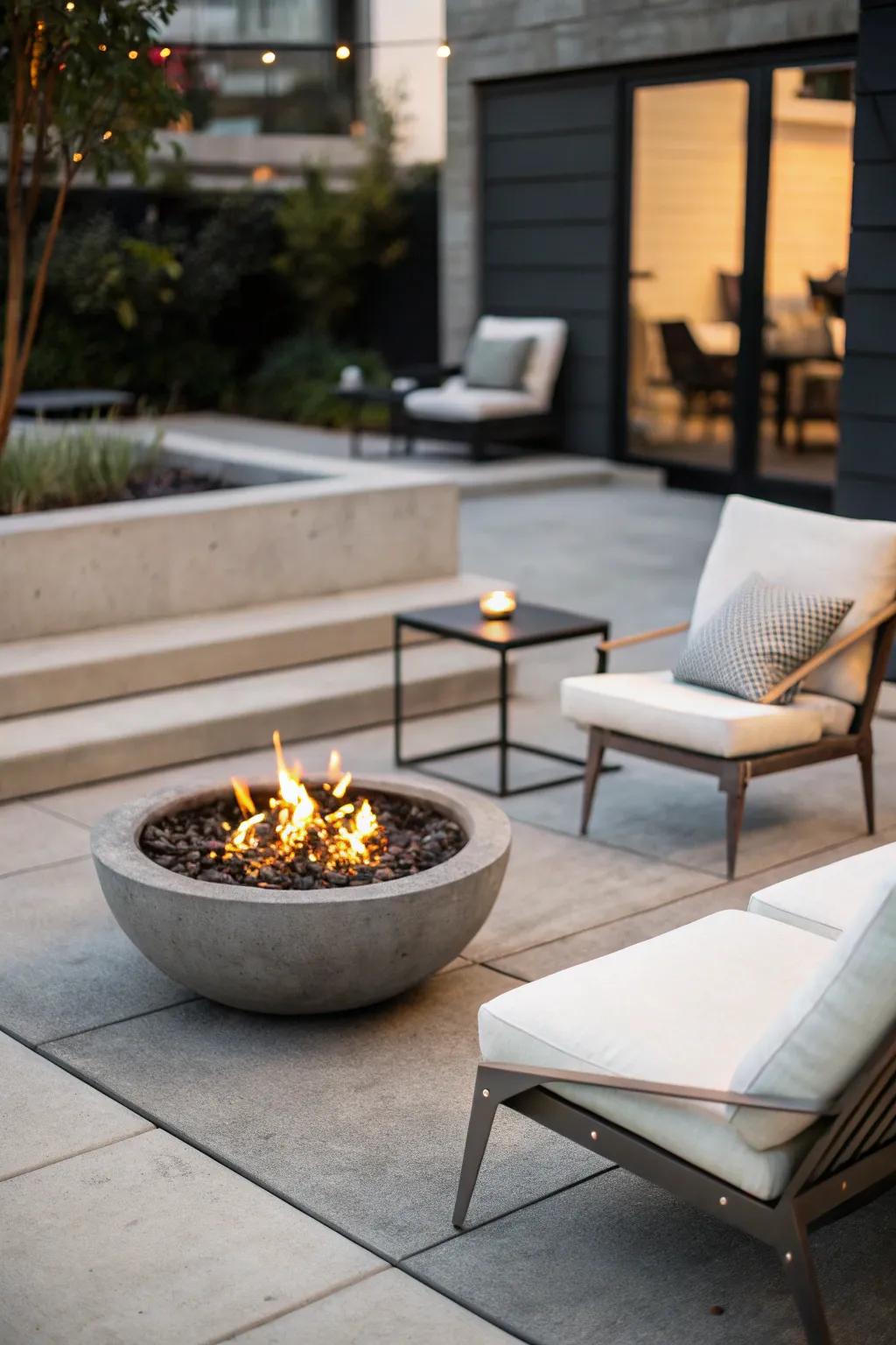 Modern simplicity highlights simplicity and style.