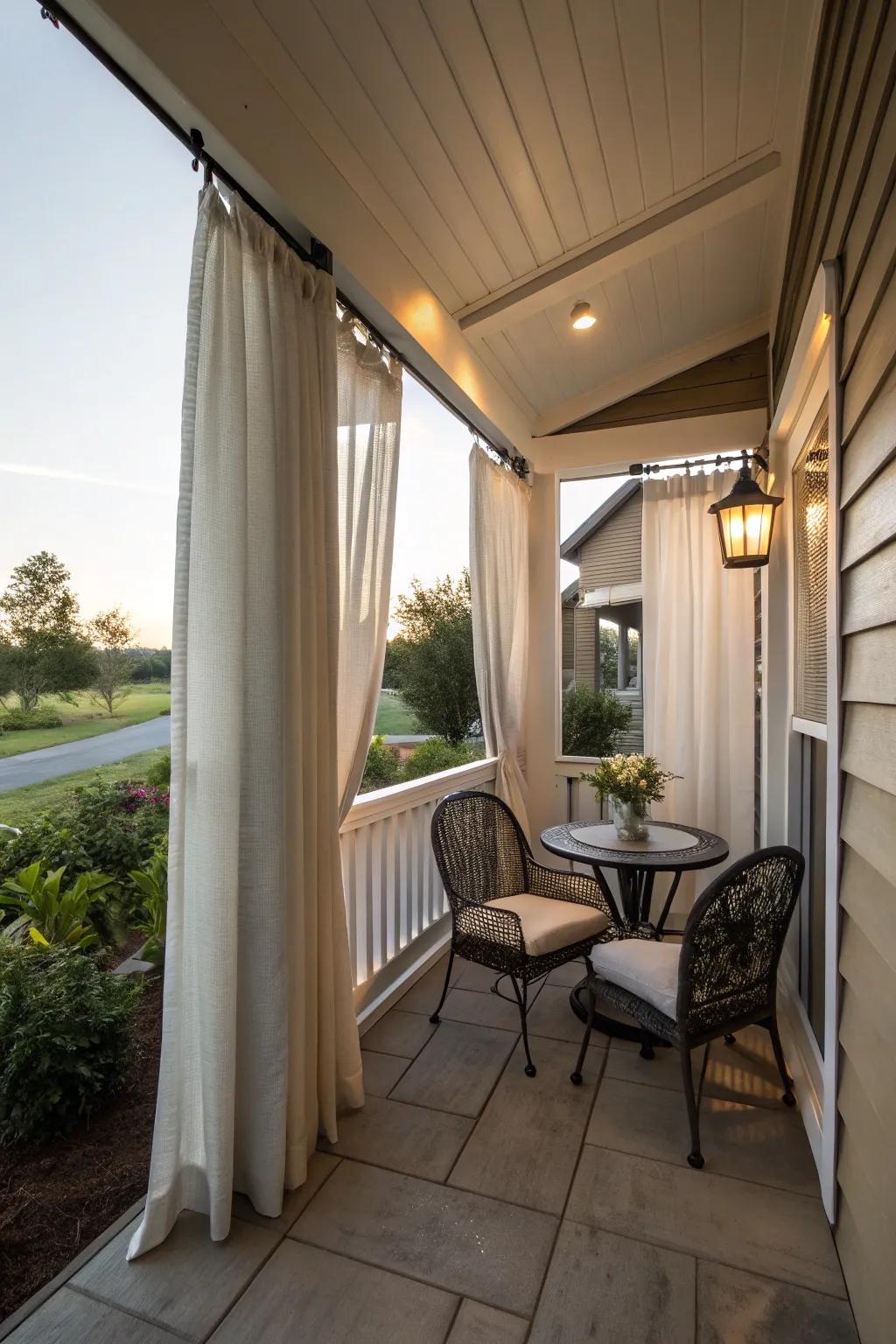 Indoor fabrics create a seamless and harmonious extension of your living space.