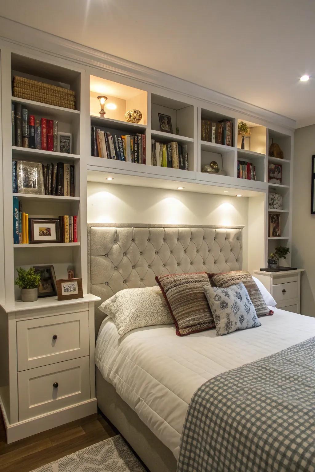 Creative storage saves space.