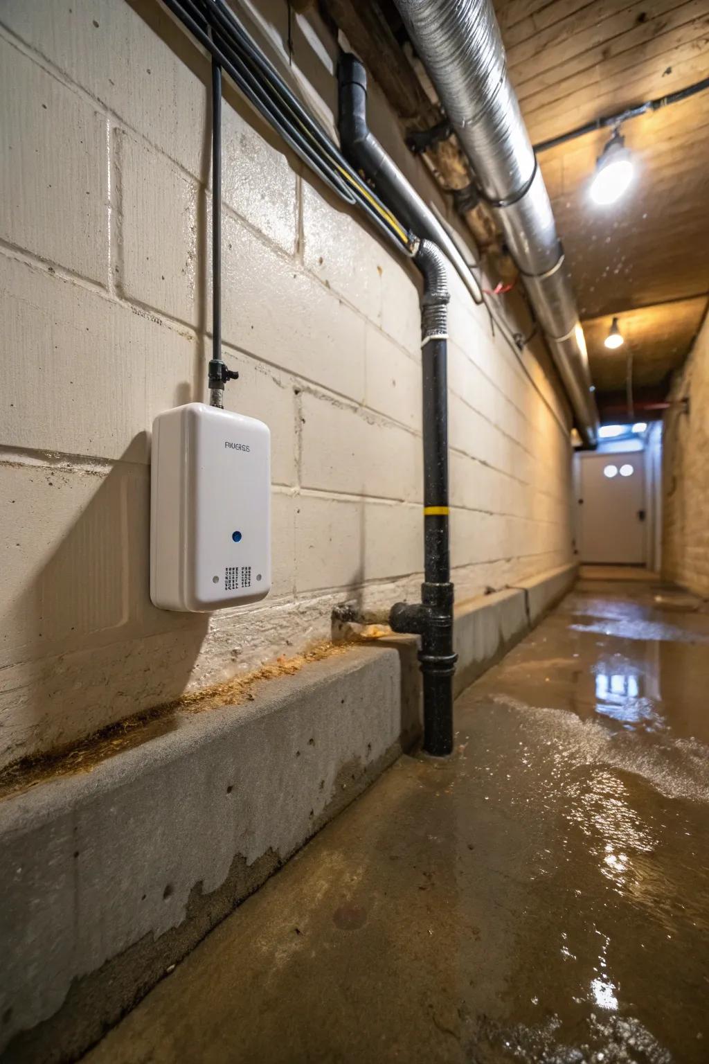 Protect your home from water damage via smart alert sensors that deliver early warnings.