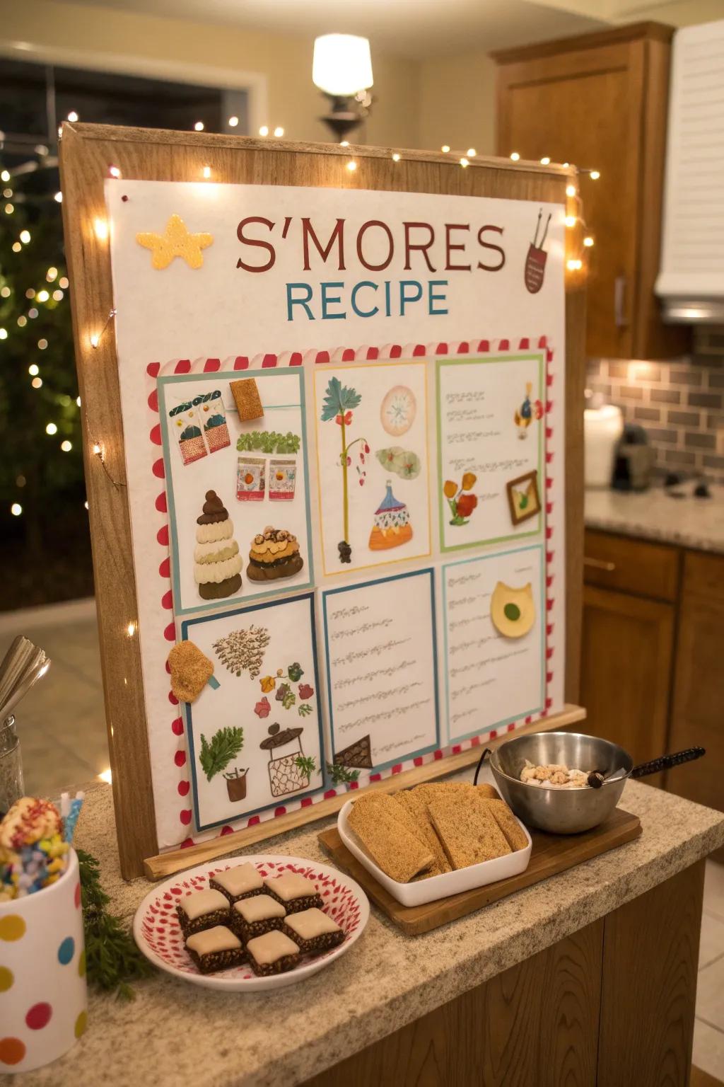 A s'mores recipe teaches something tasty.