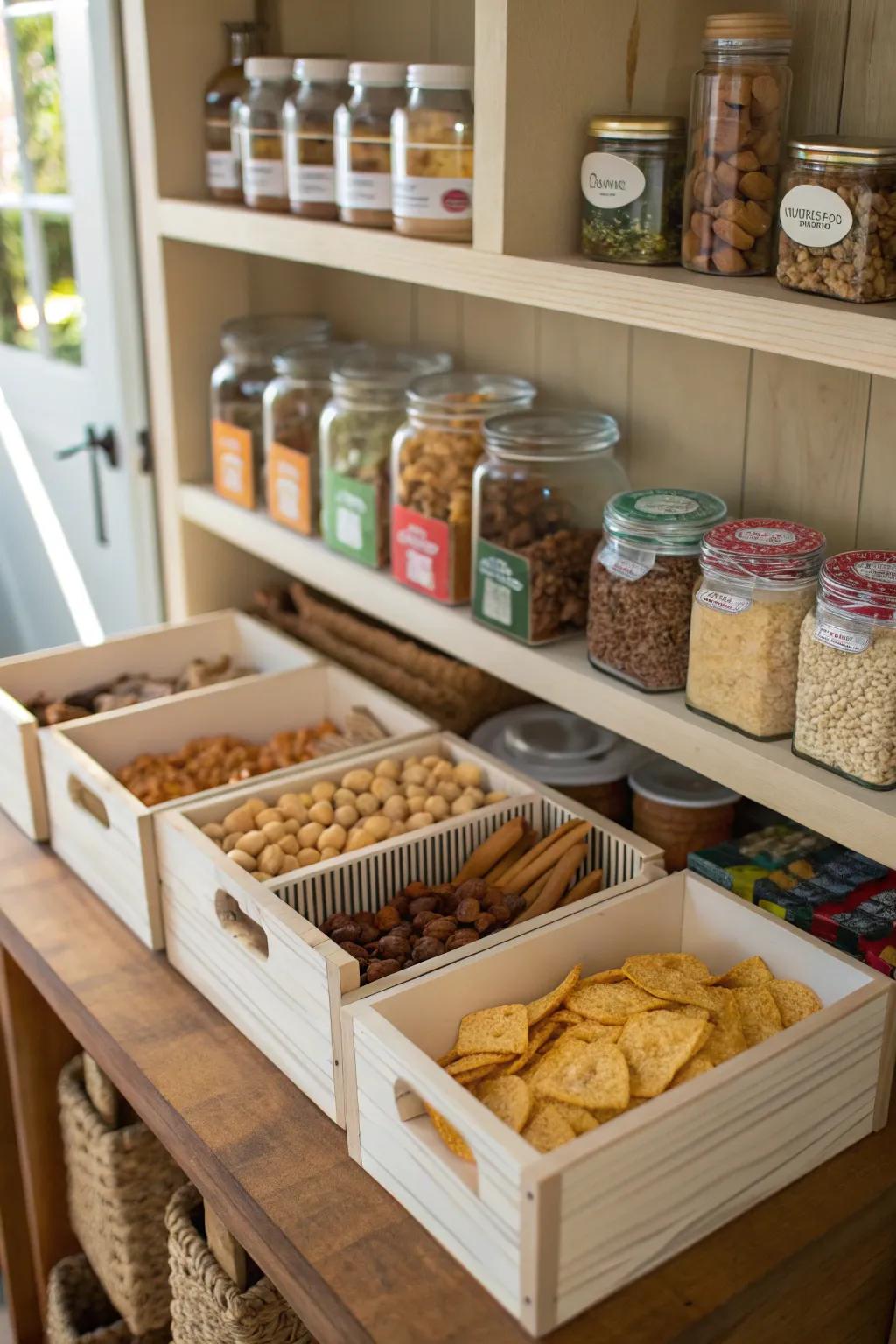 Handmade snack boxes are customizable and eco-conscious.
