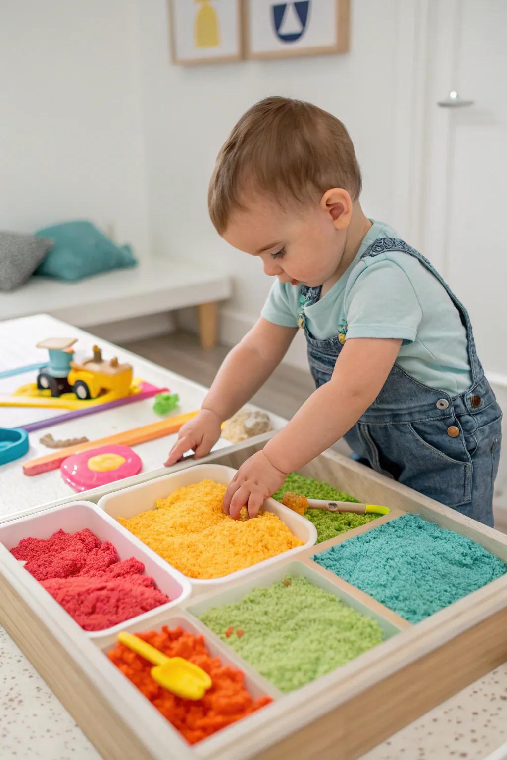 Engaging the senses with a playful tactile kit.