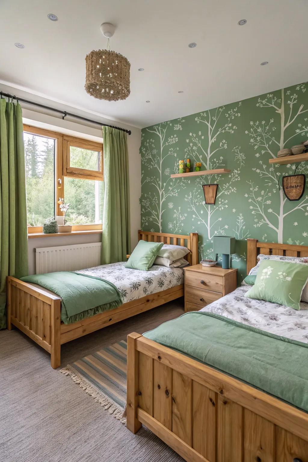 Natural theme brings the outdoors in