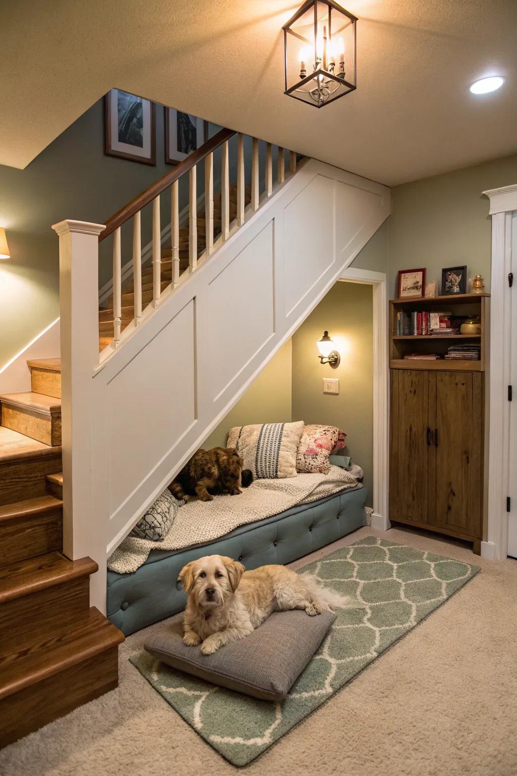 Privacy enhances your pet’s sense of security and comfort.