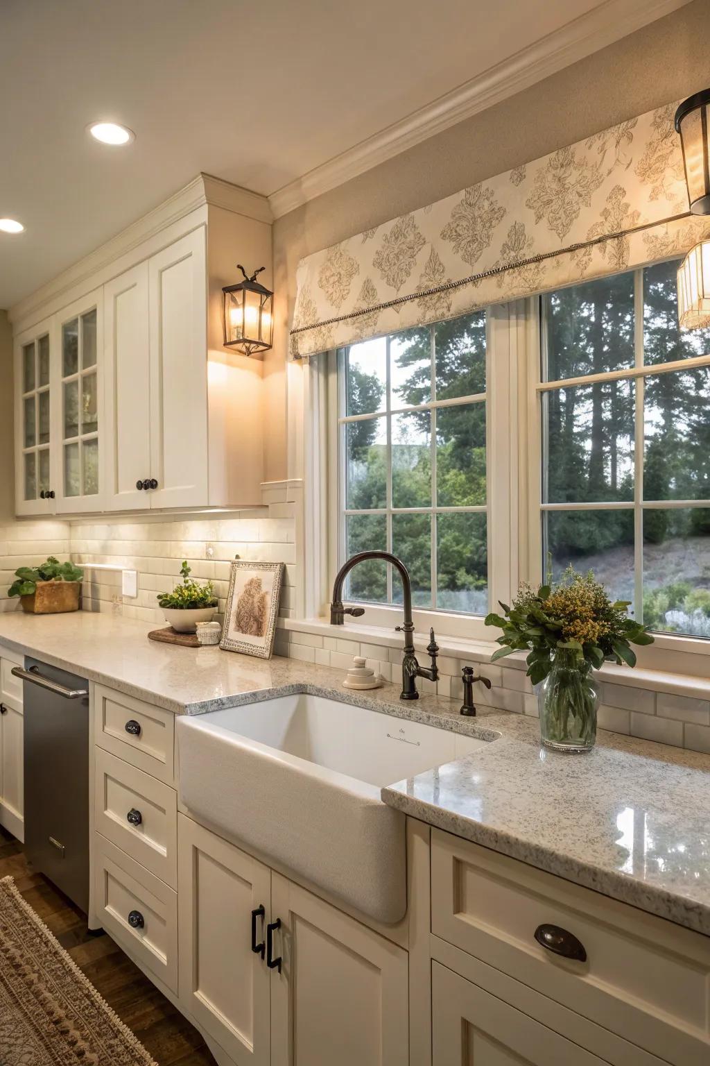 A soundproofed undermount sink, assuring a more peaceful kitchen setting.
