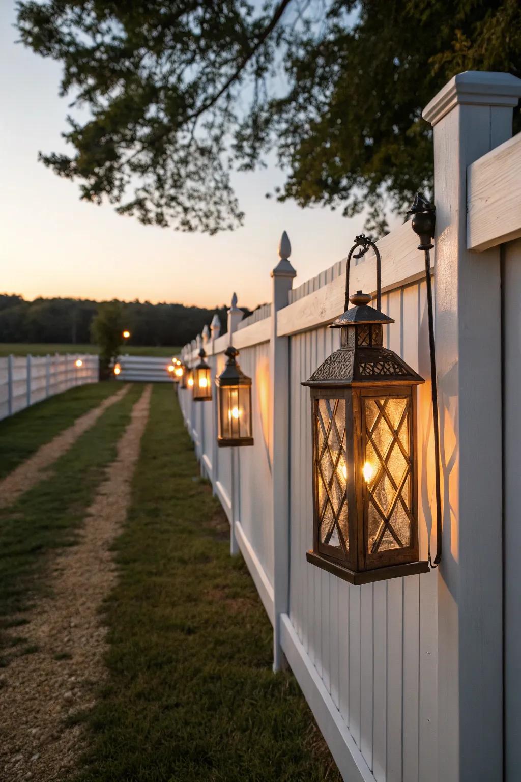 Rustic pendants incorporate a toasty, inviting element to open-air settings.