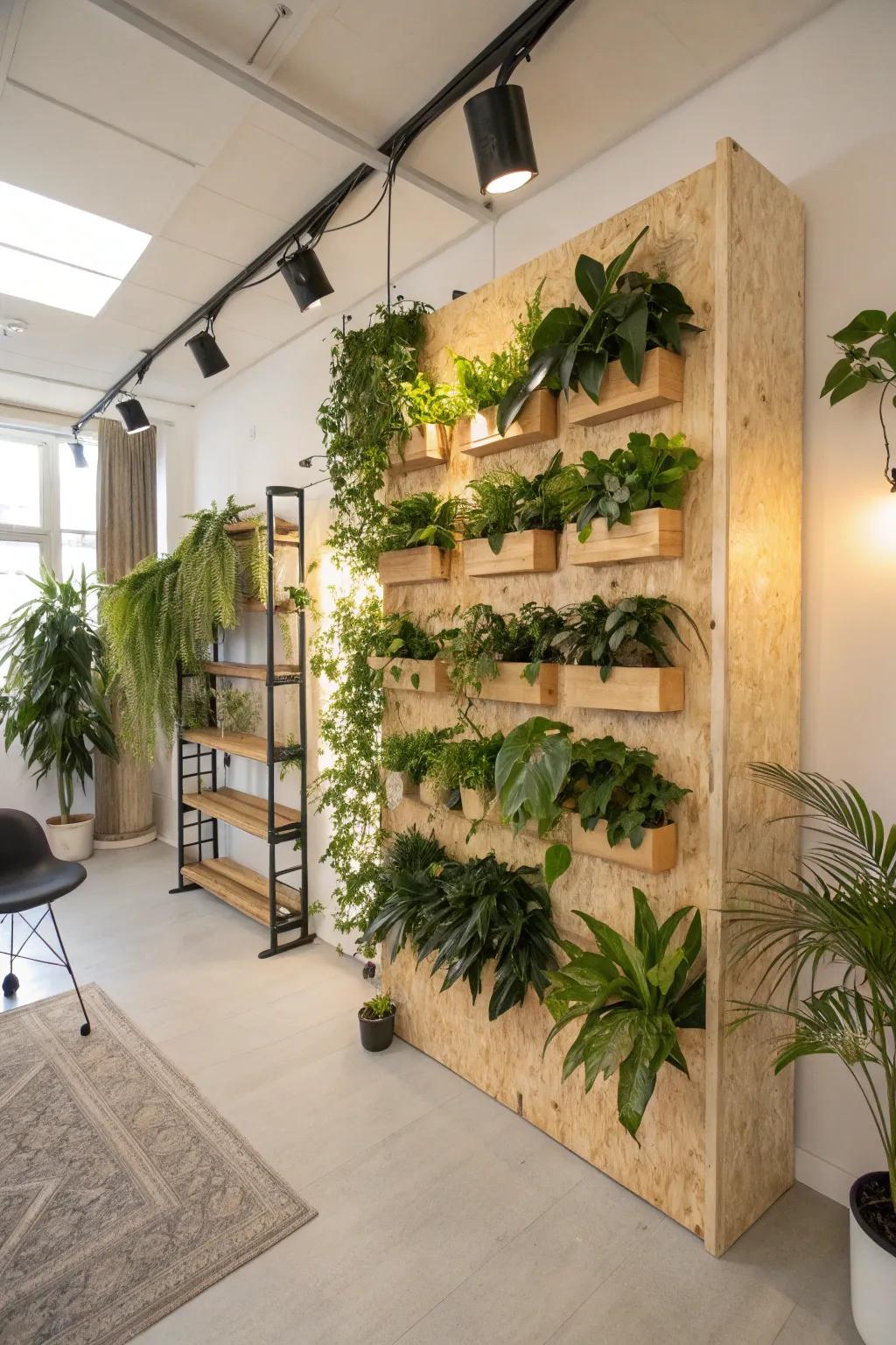 A personalized floral partition is a creative and personal venture.