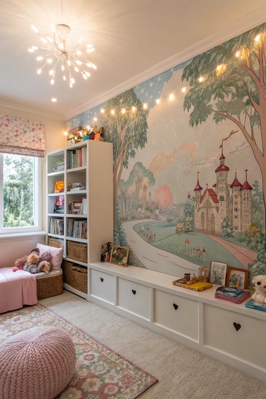 Murals turn walls into works of art.